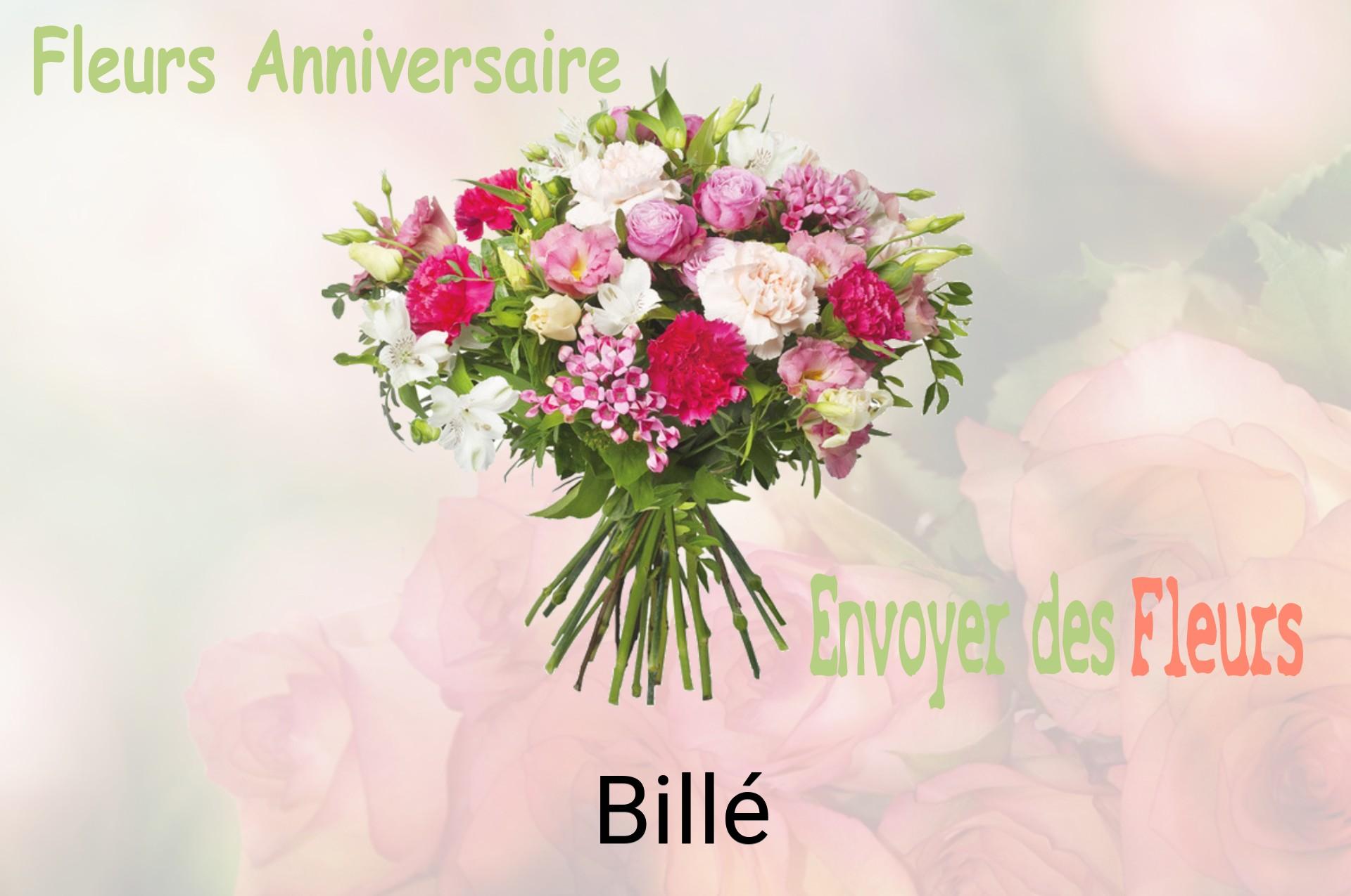 Bouquet de fleurs d’anniversaire livré à Billé